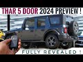 Mahindra Thar 5 Door 2024 - First Look! | New Thar 5 Door Launch Date in India | 5 Door Thar 2024