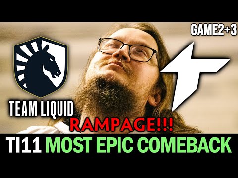 LIQUID vs THUNDER AWAKEN - TI11 MOST EPIC COMEBACK SO FAR