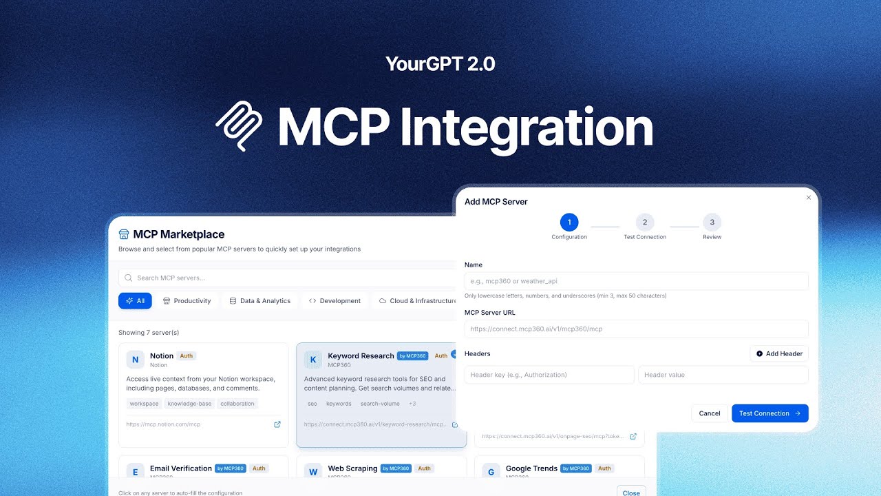 YourGPT MCP Integration Demo