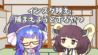 【VOICEROID劇場】インスタ映え捕まえようとするやつ【ショートコント】