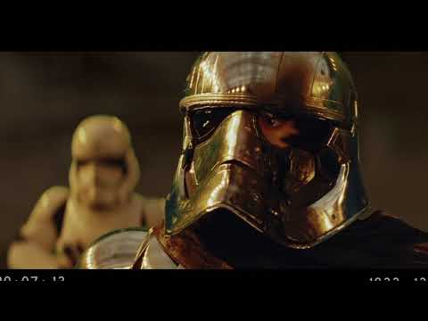 Star Wars - Finn Vs Captain Phasma Full Scene