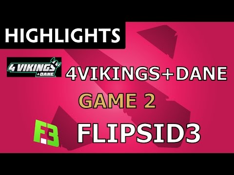 4Vikings+Dane vs FlipSid3 Tactics [Game 2] ProDotA Cup Series by Azubu.tv - Dota Highlights