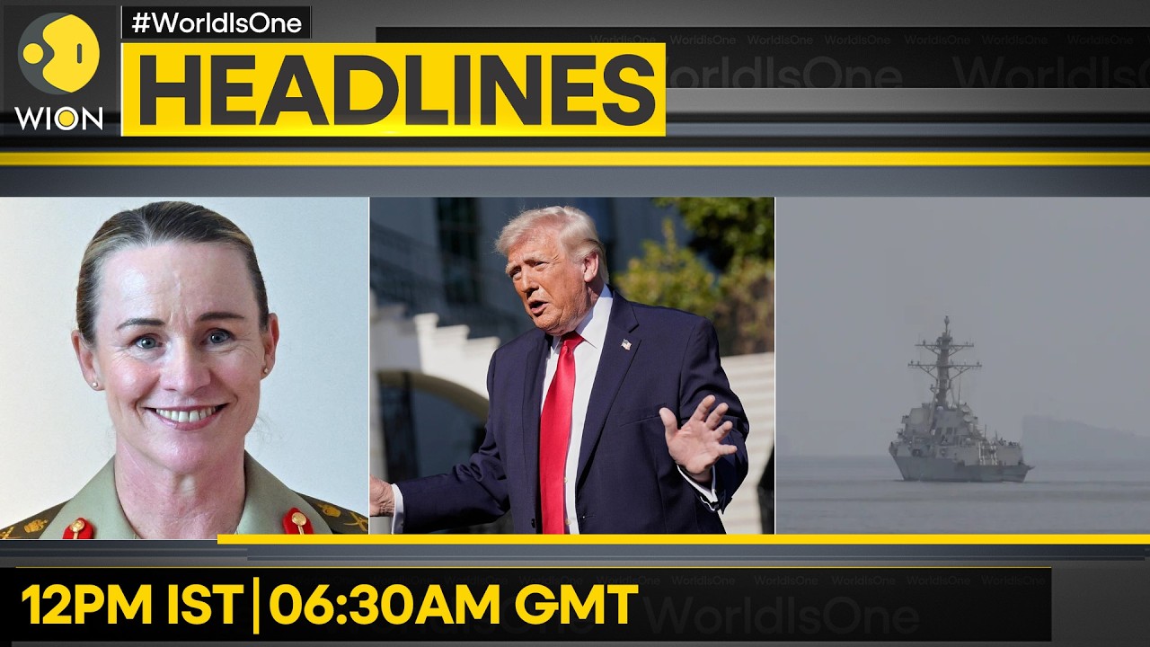 Iran's Warning to US Warship: Go Back | Trump 'Weighing' Limited Strikes on Iran | WION Headlines