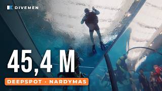 Deepspot: nardymas 45,4 m gylio baseine | Deepspot Warsaw – 45 m Pool Dive