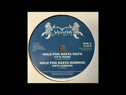 Hold Pon Rasta Faith - Fitta Warri (T. Haslam, A. D'Andrea) - Jah Soul Jah JSJ-12002