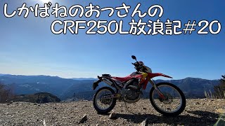 【BIKE】しかばねのおっさんのCRF250L放浪記#20【ツーリング】足首のケガから復活。原点の林道に行く。