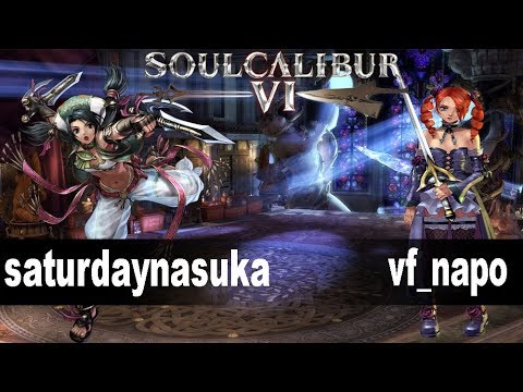 SC6: saturdaynasuka (Talim) vs vf_napo (Amy) Soul Calibur VI Ranked Match