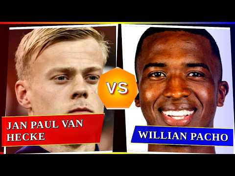 Jan Paul van Hecke vs Willian Pacho - Who's Better? ⚽