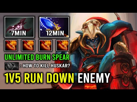 How to Boost MMR By Pressing W on Huskar 15Min GG Just Run Them Down Dota 2