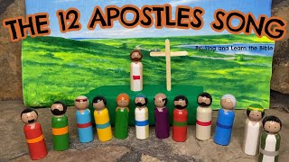 The 12 Apostles Children&#39;s Bible Song/ Acapella/To Memorize Bible Facts
