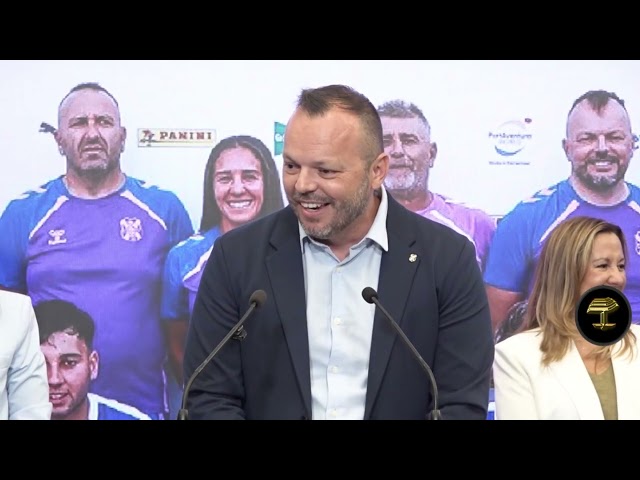 El Cabildo de Tenerife recibe y pone en valor al CD Tenerife EDI