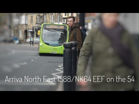 Arriva North East NK64 EEF/1588 on the 54