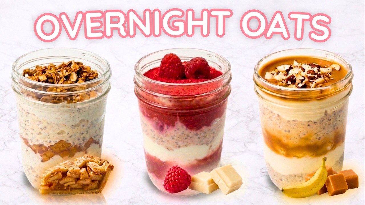 Apple Pie Overnight Oats video
