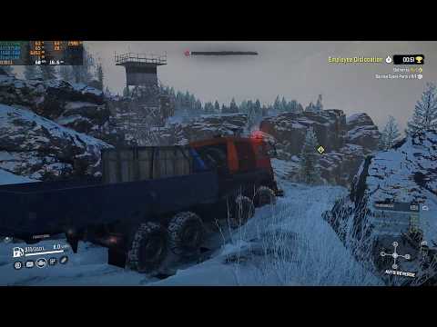 SnowRunner Walkthrough Part 101 - "Employee Dislocation" [2160p60]