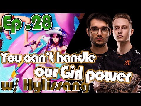 Rekkles is practicing Caitlyn in Scrims | w/ Hylissang Ep. 28