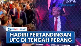 Trump Muncul di Ringside! Acara Publik Pertama Sejak Ketegangan Iran-Israel Memuncak