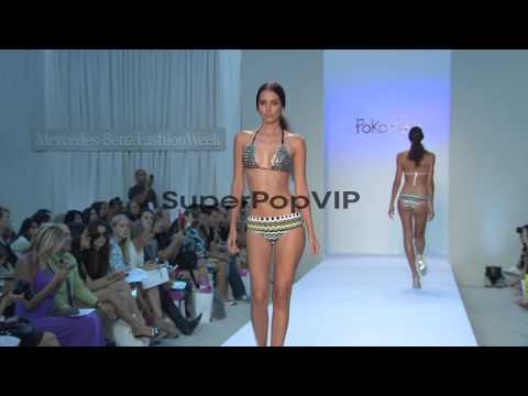Models walk the runway during the Poko Pano swimwear 2013...