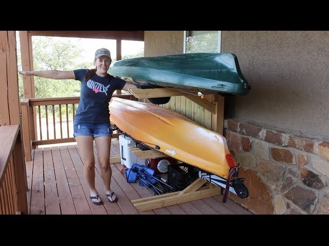 Building a Kayak Rack - Yak Rak!!