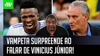 “O Vinicius Júnior está dando um tiro no pé! Ele vai se queimar com o Tite se…”: Vampeta surpreende