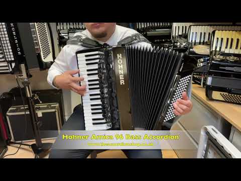 Hohner Amica 96 Bass Accordion