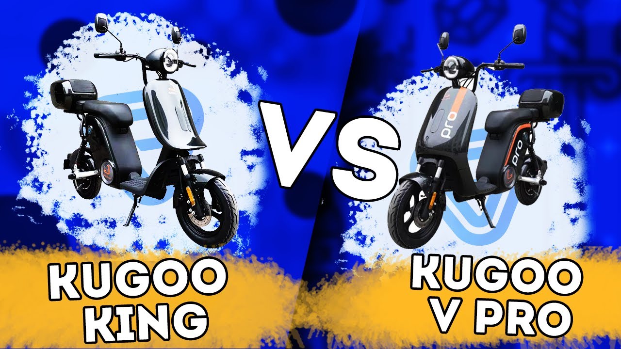 Сравнение электроскутера Kugoo KING и Kugoo V PRO! Сходства и различия.