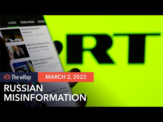 Google drops RT, other Russian state media from its news features