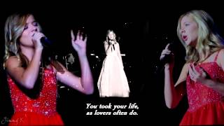 Jackie Evancho Starry Starry Night w/lyrics -  Sept. 2012 Puyallup Fair Concert