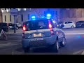 Alfa Romeo Giulietta Fiat Panda Polizia Di Stato In Emergenza Italian Police Car Responding
