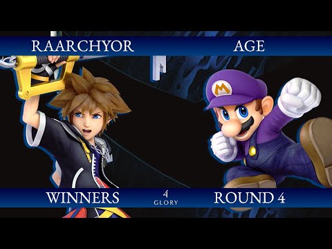 GLORY 4 - Raarchyor (Cloud, Sora) vs Age (Mario) - Winners Round 4