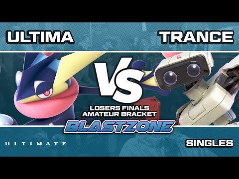 PSG Blastzone: Ultimagamer3000 (Greninja) vs Trance (R.O.B.) - Losers Finals Amateur