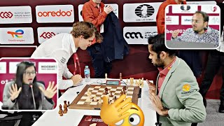 Download lagu Table Bang Drama 😳🔥 | Magnus Carlsen vs Arjun Erigaisi Leaves Panel Stunned mp3