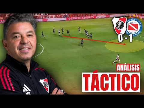 RIVER 0 - ARGENTINOS 1 | TACTICAL ANALYSIS.