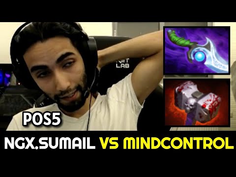 NIGMA.SUMAIL vs MINDCONTROL — King Unexpected Pos5 Pangolier Dota 2