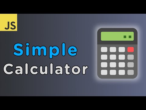 Build A Calculator With JavaScript Tutorial