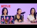 TWICE ASMR Jeongyeon Jihyo Chaeyoung Decorate Photocards Netflix
