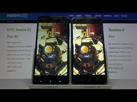 Sling Shot Extreme Benchmark on HTC Desire 21 Pro vs Realme 8 Pro – Performance Test by 3DMark