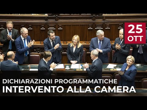 L'Europa, l'energia, il Papa... il testo del discorso di Giorgia Meloni L'Europa, l'energia, il Papa... il testo del discorso di Giorgia Meloni