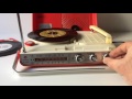 Vintage Portable AM Radio Record Player JVC Nivico RS 2100A Made In Japan