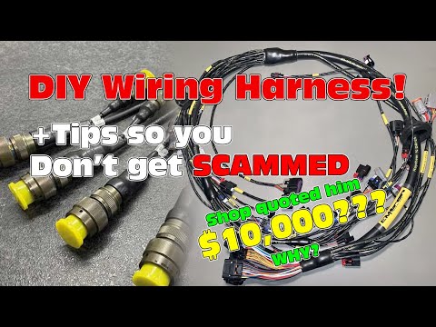 Making a custom wiring harness for a street/drift car (1G-FE IS200)