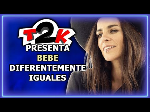 Bebe - Diferentemente Iguales - Karaoke - Instrumental con Letra (T2K1169)