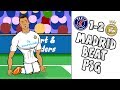 🔥REAL beat PSG - Ronaldo scores in 8 UCL GAMES!🔥 (PSG vs Real Madrid 1-2 2-5 Parody Highlights)