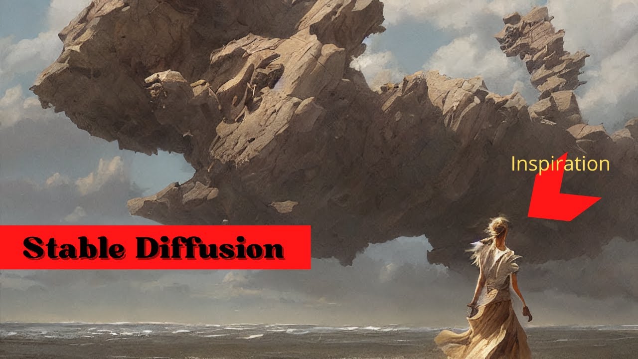 How to Get Inspiration with Prompts in STABLE Diffusion. Fantasy example.