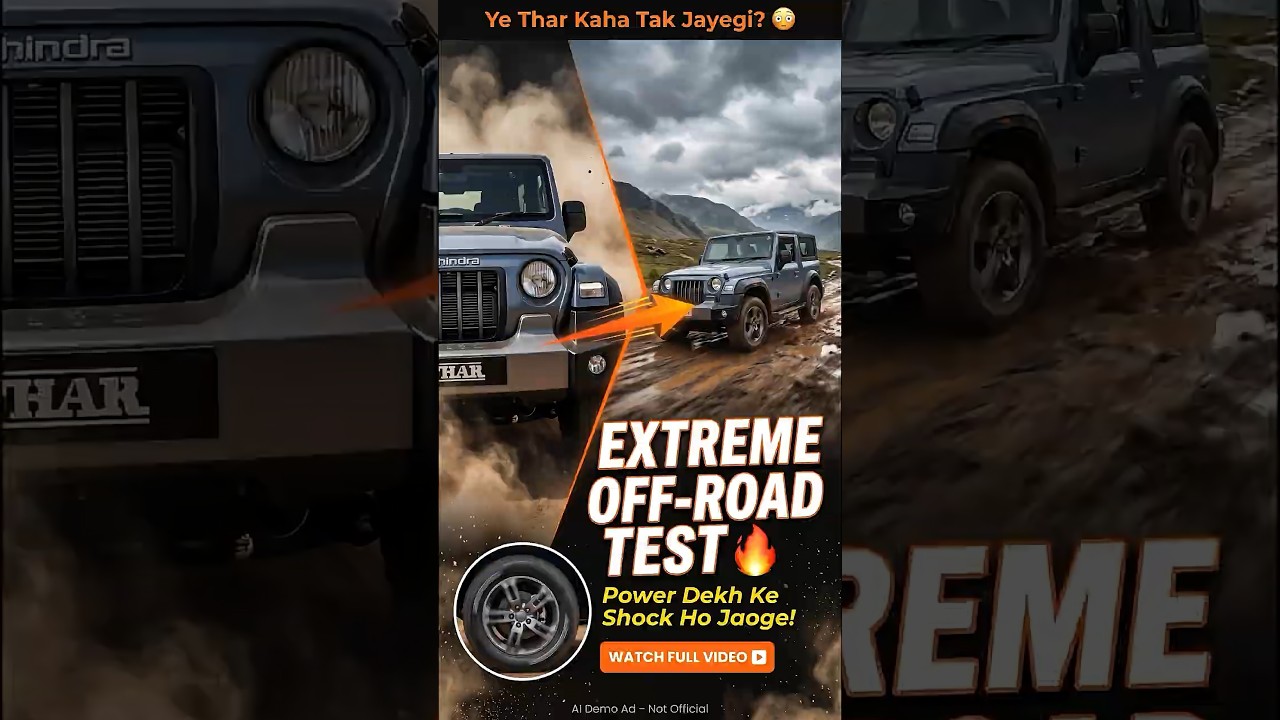 Mahindra Thar Ad