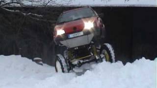 preview picture of video 'Passat 4x4 off-road winter fun'