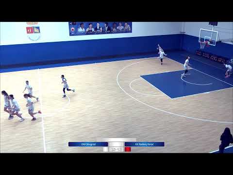 Mlađi pioniri OKK Beograd 2 - KK Radivoj Korać