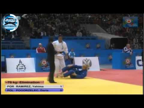 European Judo Championship Chelyabinsk 2012 -78kg RAMIREZ (POR)-POGORZELEC (POL)