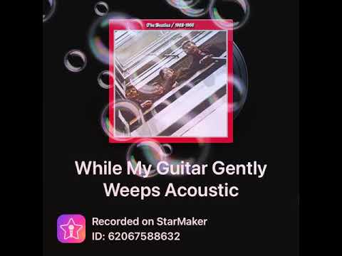 Scott Persephone Crawley sings While My Guitar Gently Weeps by the Beatles💜👁👁💜👽