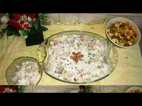 cream fruit chaat recipe