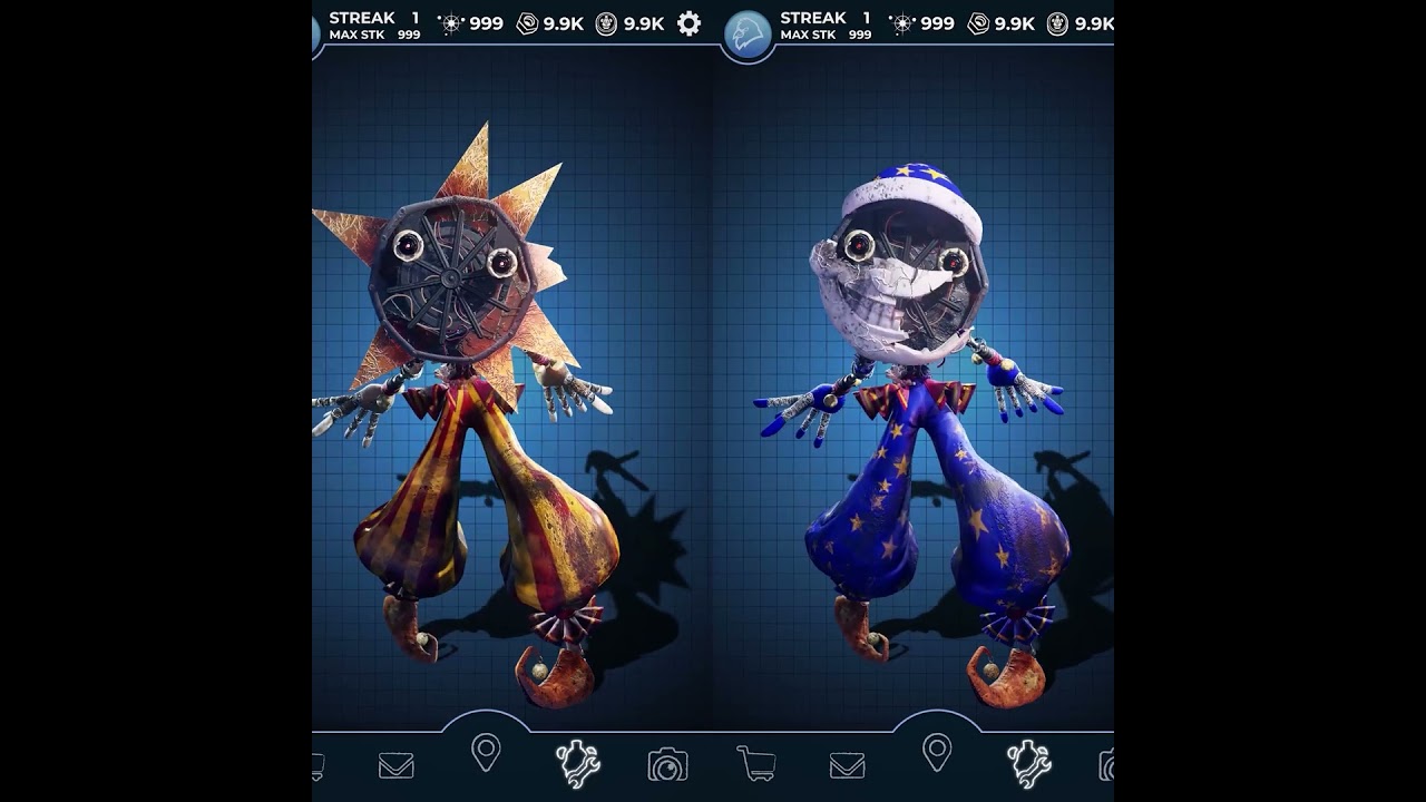 Shattered Daycare Attendant Comparison (FNAF Animation)