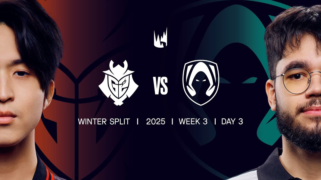 G2 v TH | 2025 LEC Winter | Week 3 Day 3 | G2 Esports vs Team Heretics